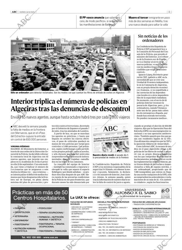 ABC CORDOBA 16-09-2005 página 11