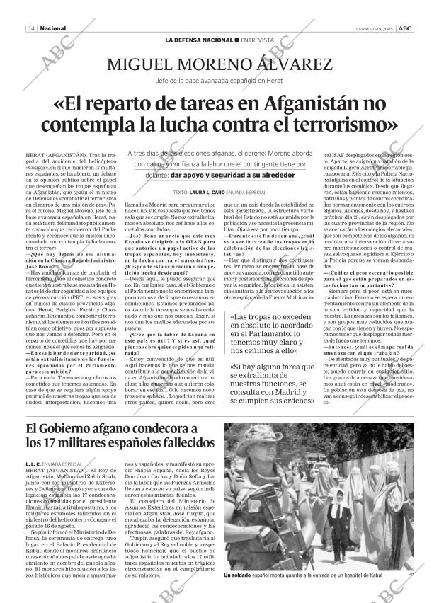 ABC CORDOBA 16-09-2005 página 14