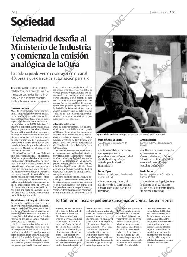 ABC CORDOBA 16-09-2005 página 50