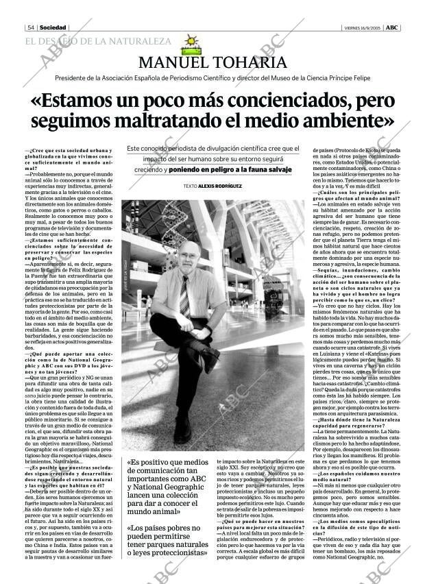 ABC CORDOBA 16-09-2005 página 54