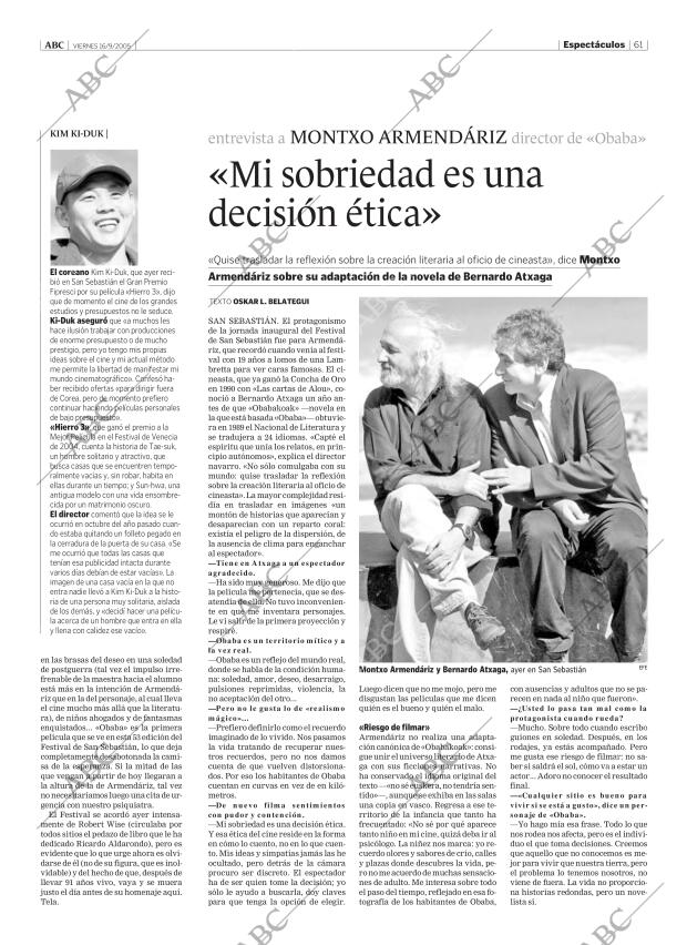 ABC CORDOBA 16-09-2005 página 61