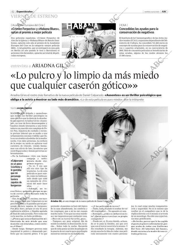 ABC CORDOBA 16-09-2005 página 62