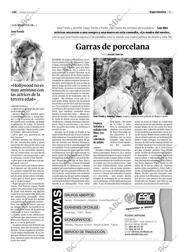 ABC CORDOBA 16-09-2005 página 65
