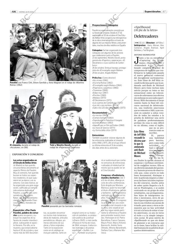 ABC CORDOBA 16-09-2005 página 67