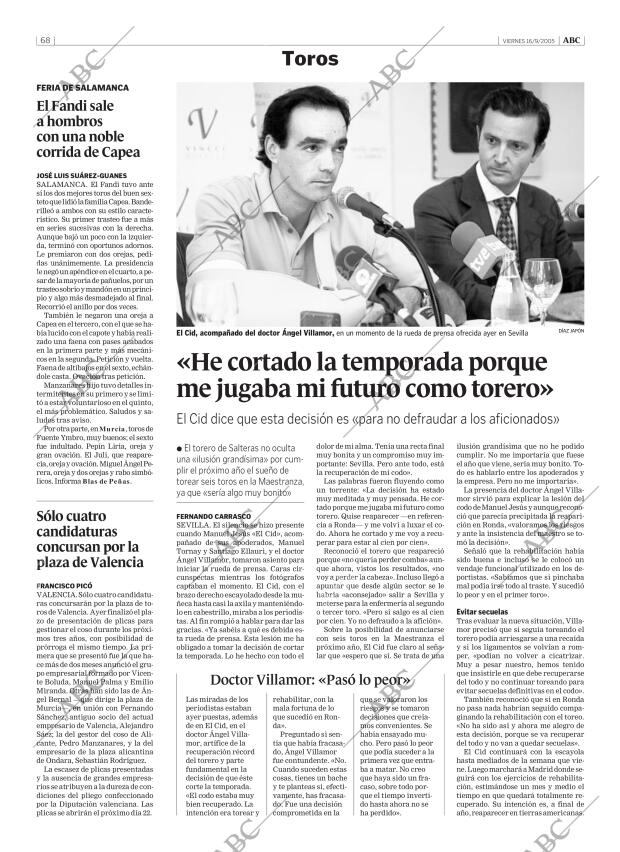 ABC CORDOBA 16-09-2005 página 68