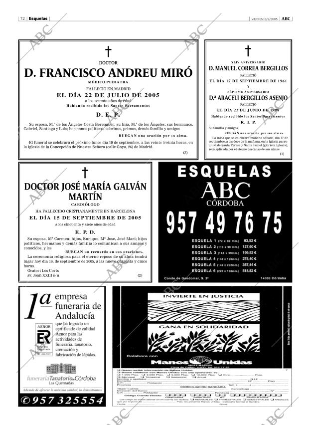 ABC CORDOBA 16-09-2005 página 72