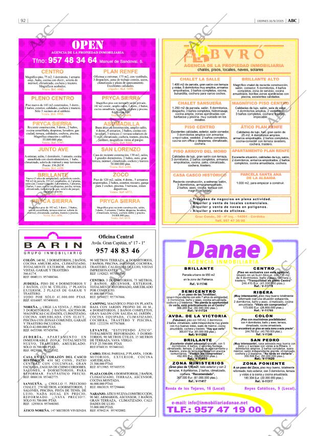 ABC CORDOBA 16-09-2005 página 92