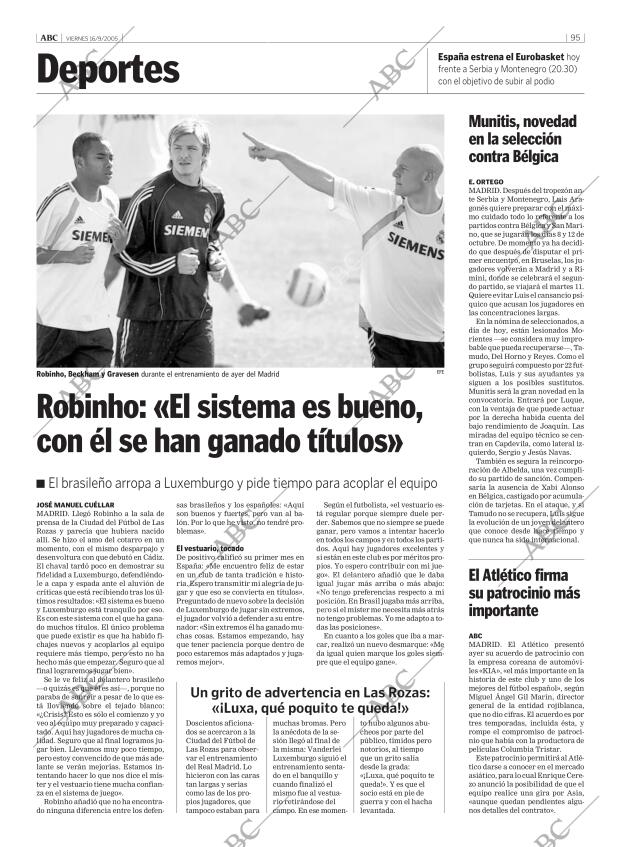 ABC MADRID 16-09-2005 página 95
