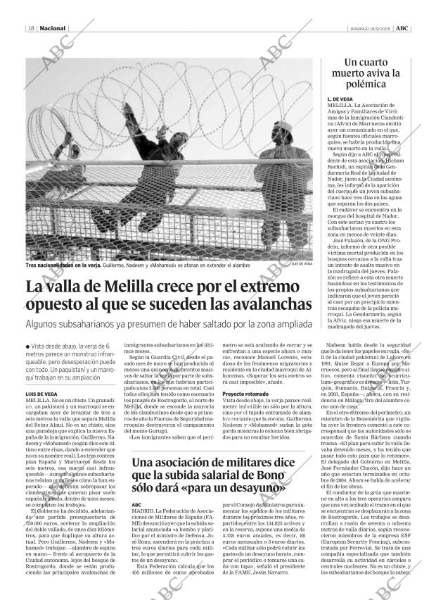 ABC CORDOBA 18-09-2005 página 18