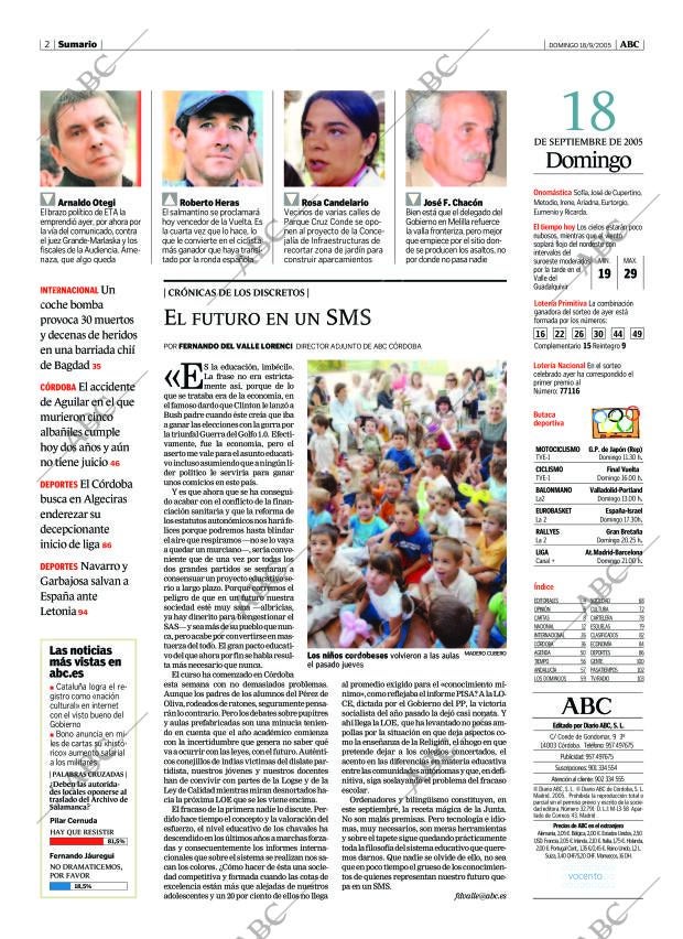 ABC CORDOBA 18-09-2005 página 2