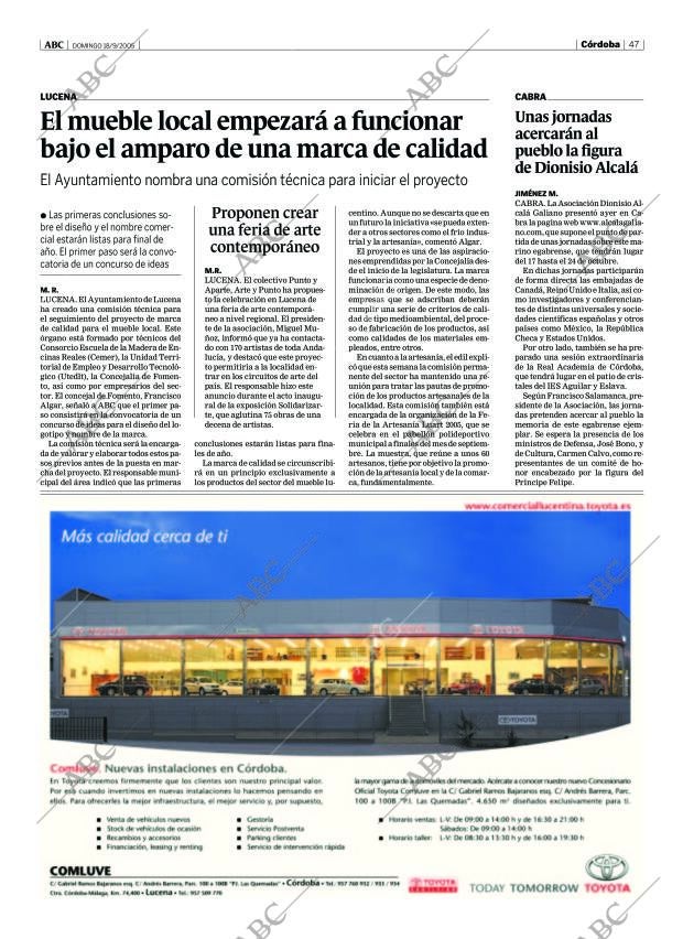 ABC CORDOBA 18-09-2005 página 47