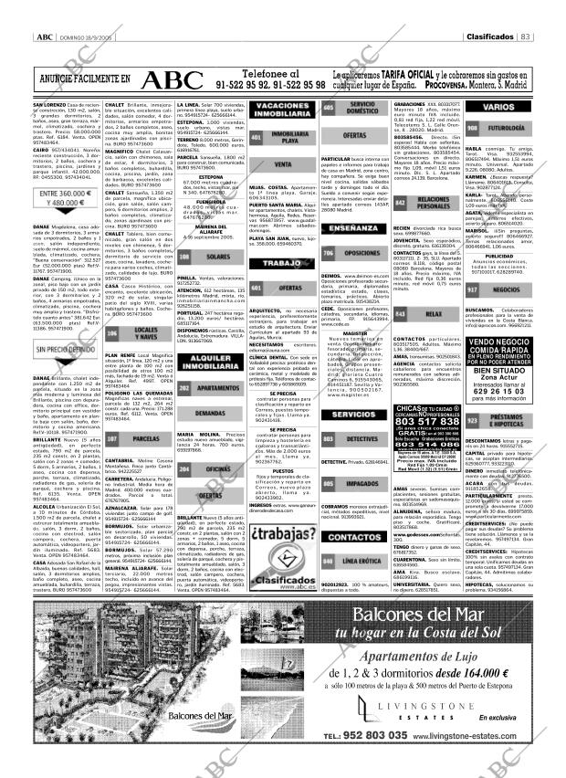 ABC CORDOBA 18-09-2005 página 83
