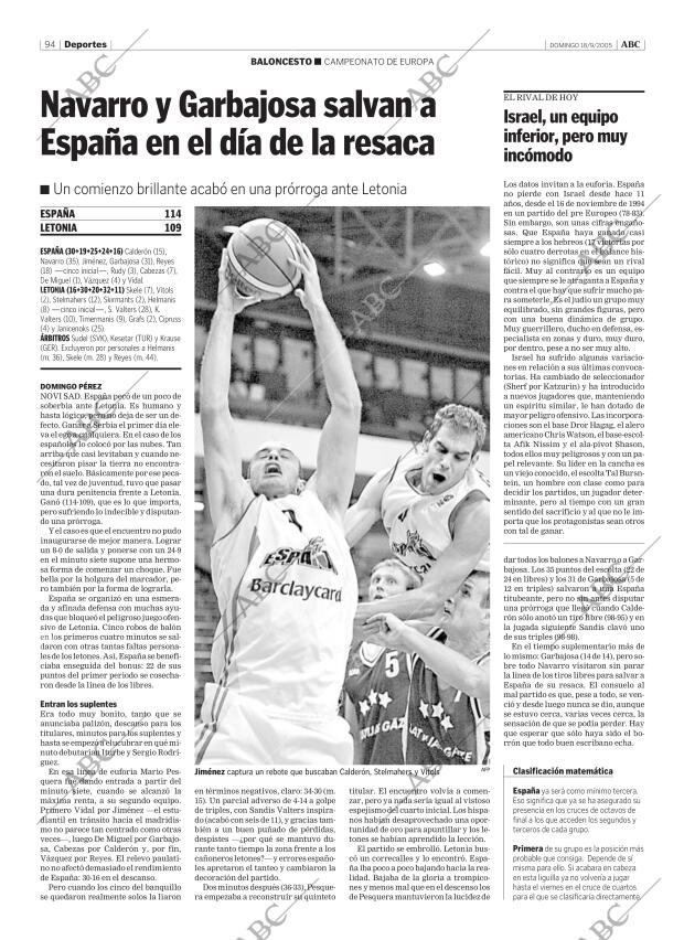 ABC CORDOBA 18-09-2005 página 94