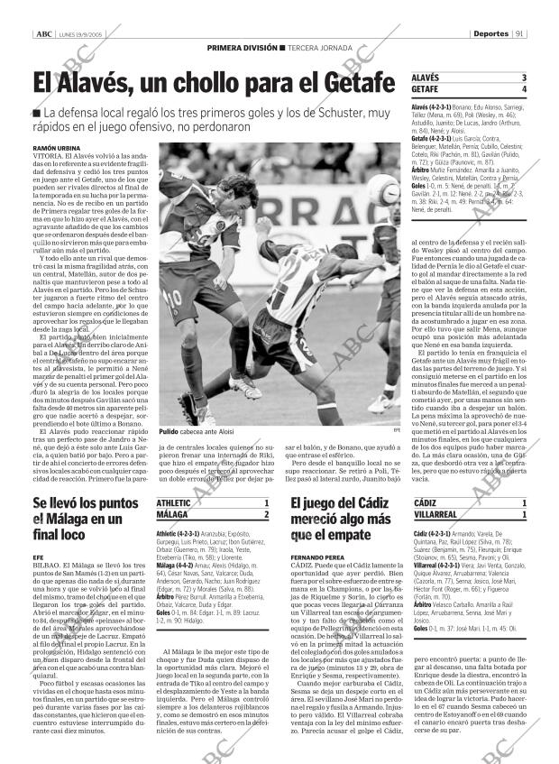 ABC MADRID 19-09-2005 página 91