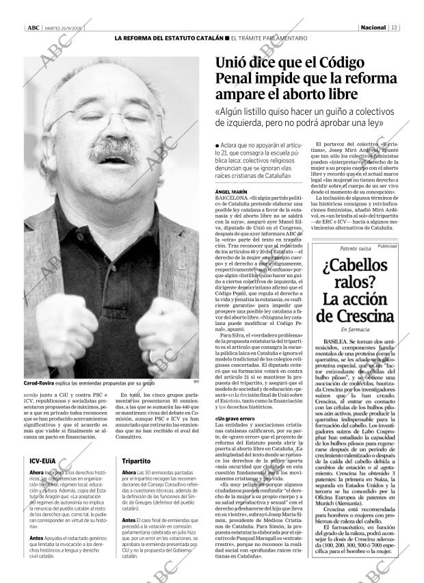 ABC CORDOBA 20-09-2005 página 13