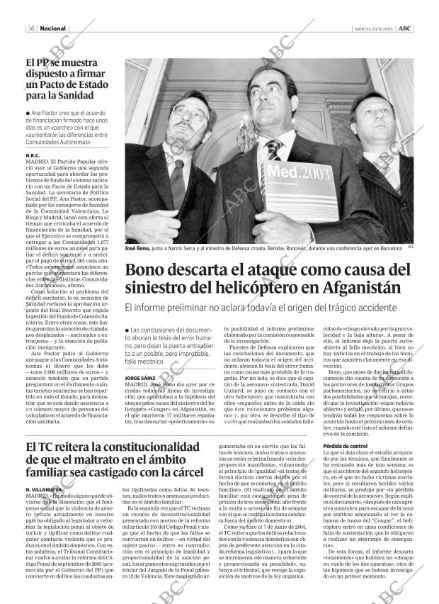 ABC CORDOBA 20-09-2005 página 16