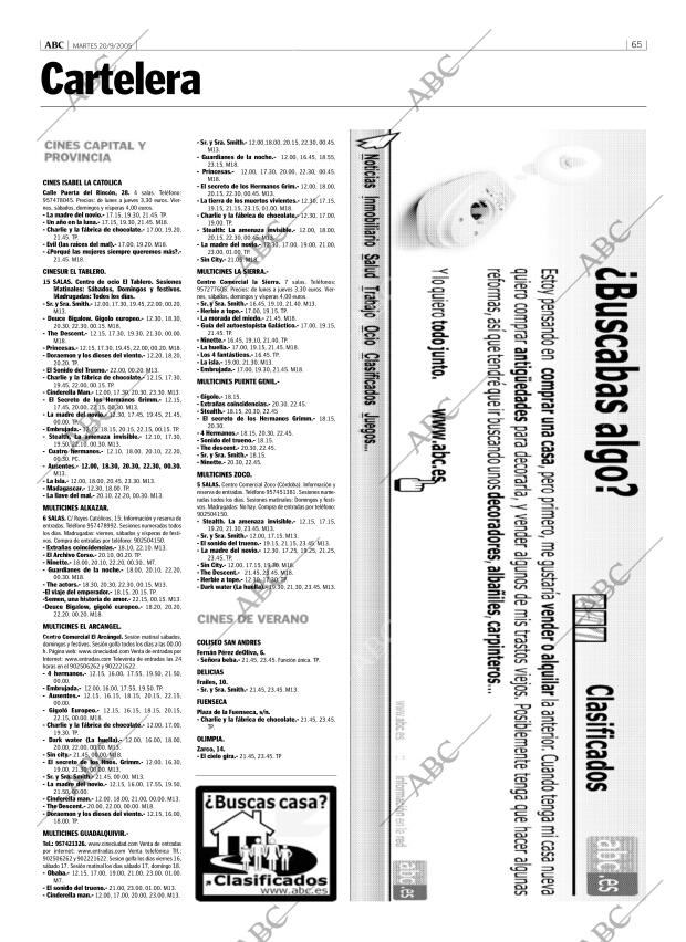 ABC CORDOBA 20-09-2005 página 65