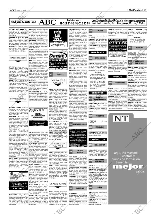 ABC CORDOBA 20-09-2005 página 69