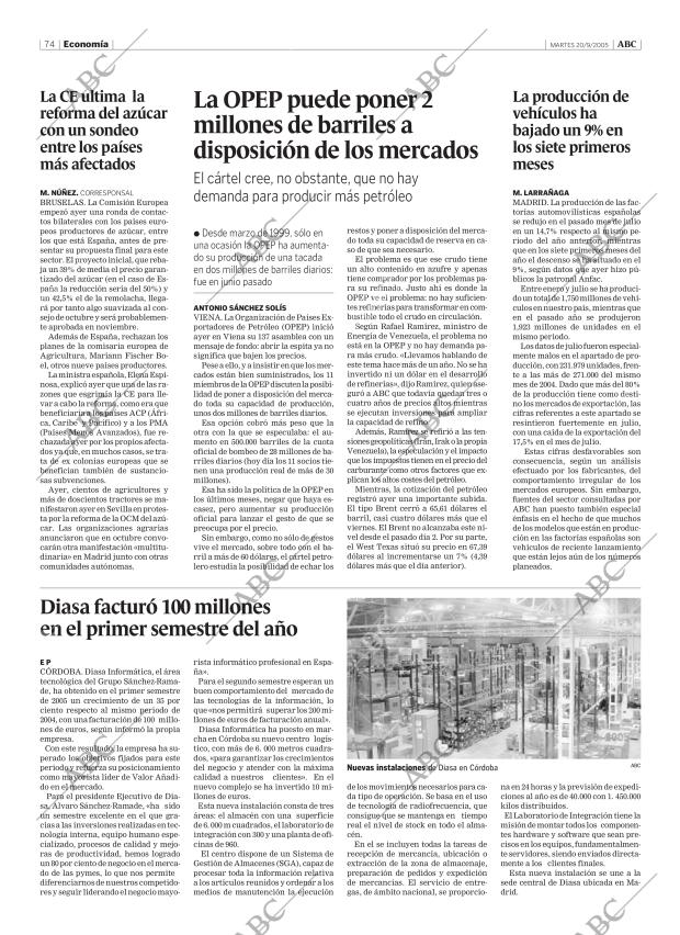 ABC CORDOBA 20-09-2005 página 74