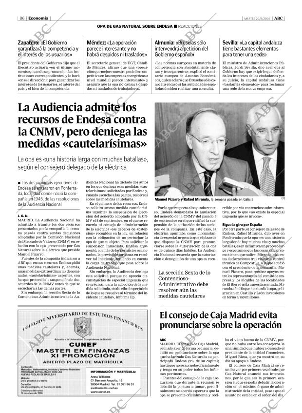 ABC MADRID 20-09-2005 página 86