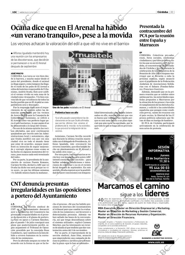ABC CORDOBA 21-09-2005 página 33