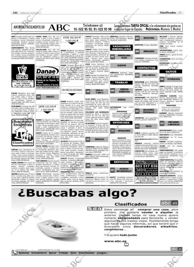 ABC CORDOBA 21-09-2005 página 65