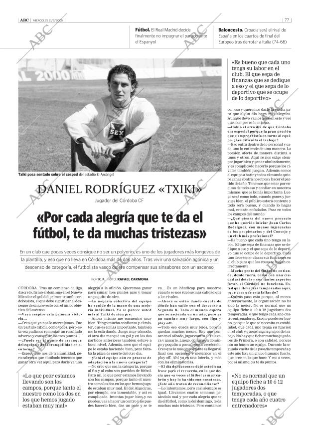 ABC CORDOBA 21-09-2005 página 77