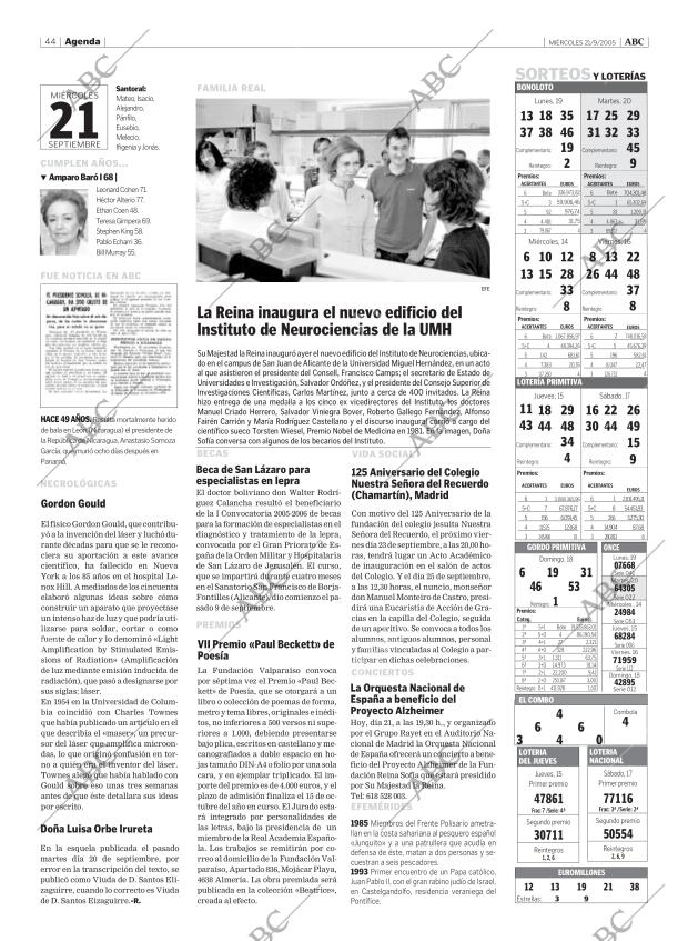 ABC MADRID 21-09-2005 página 44