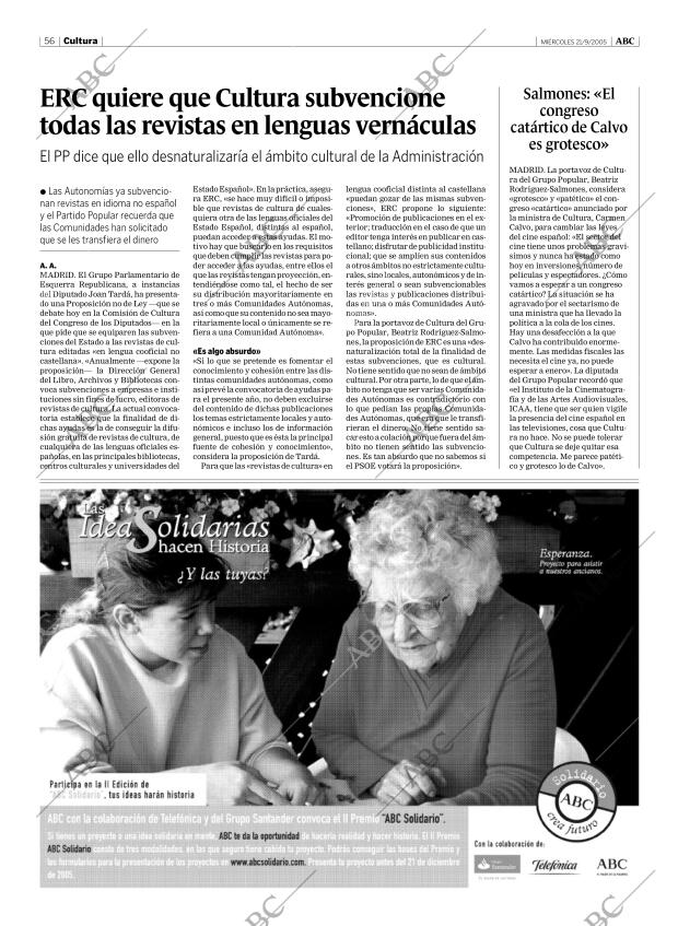 ABC MADRID 21-09-2005 página 56
