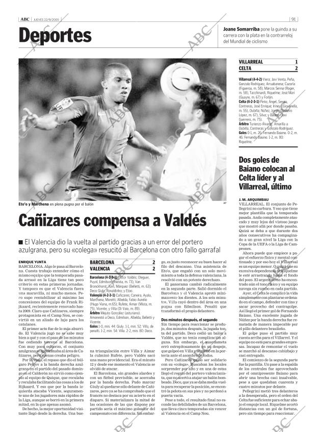 ABC MADRID 22-09-2005 página 91