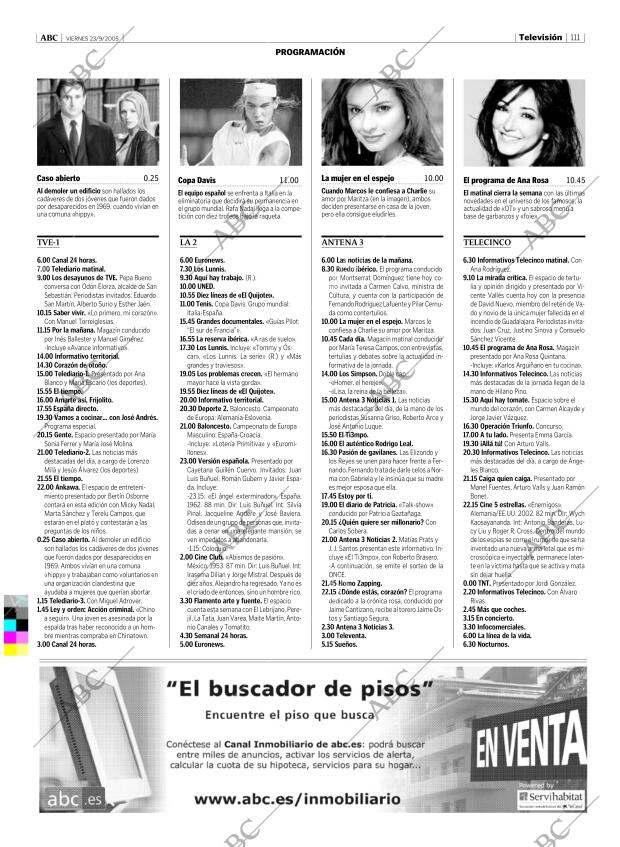 ABC MADRID 23-09-2005 página 111