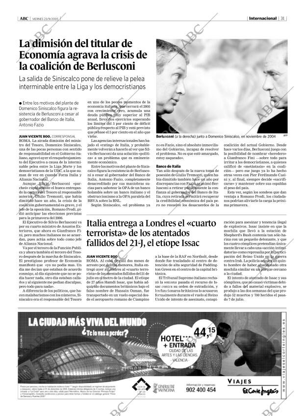 ABC MADRID 23-09-2005 página 31