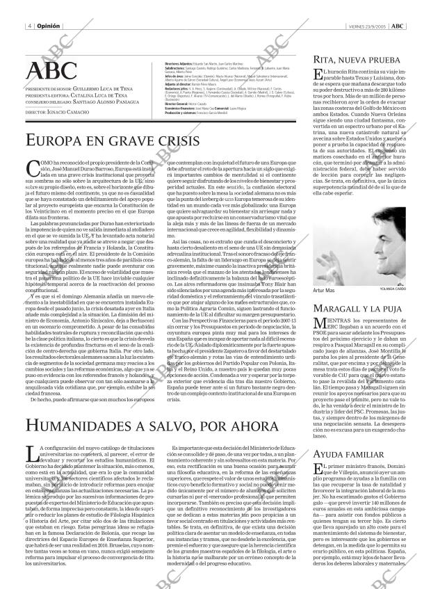 ABC MADRID 23-09-2005 página 4