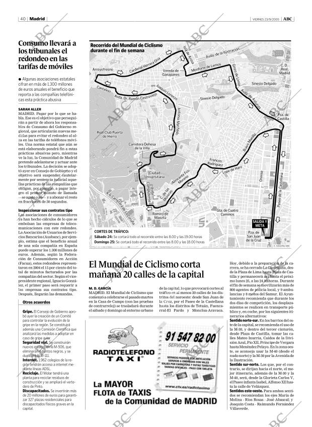 ABC MADRID 23-09-2005 página 40