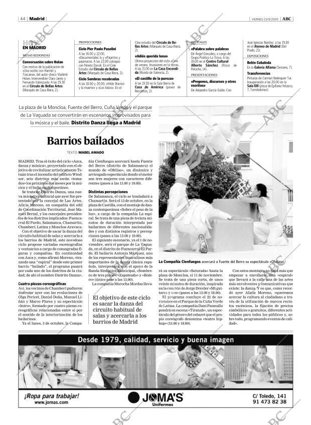 ABC MADRID 23-09-2005 página 44