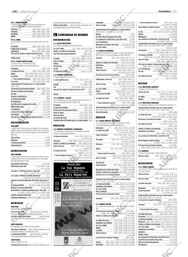 ABC MADRID 23-09-2005 página 73