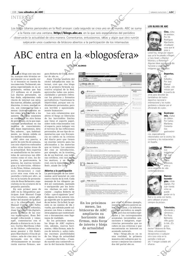 ABC SEVILLA 24-09-2005 página 108