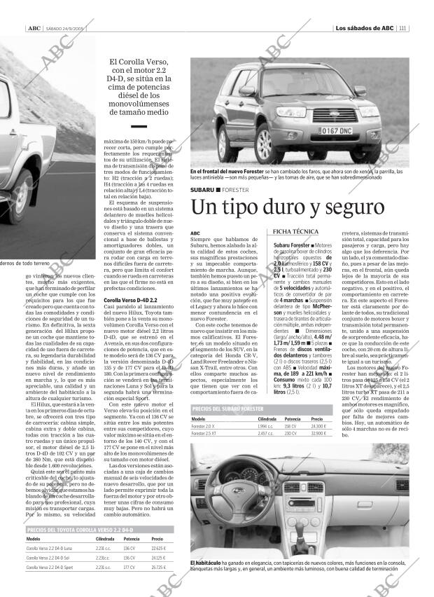 ABC SEVILLA 24-09-2005 página 111