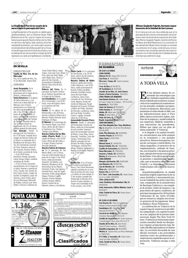 ABC SEVILLA 24-09-2005 página 25