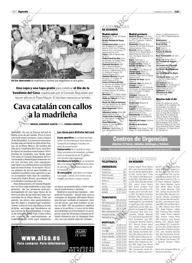 ABC MADRID 25-09-2005 página 50