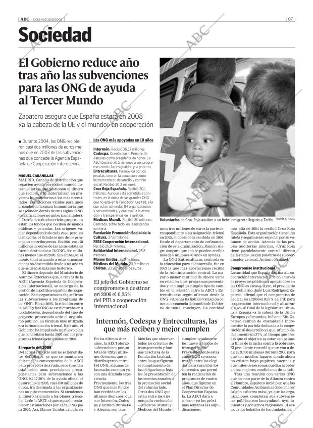 ABC MADRID 25-09-2005 página 67