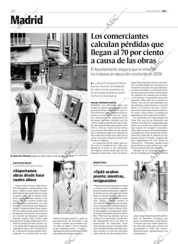 ABC MADRID 26-09-2005 página 28