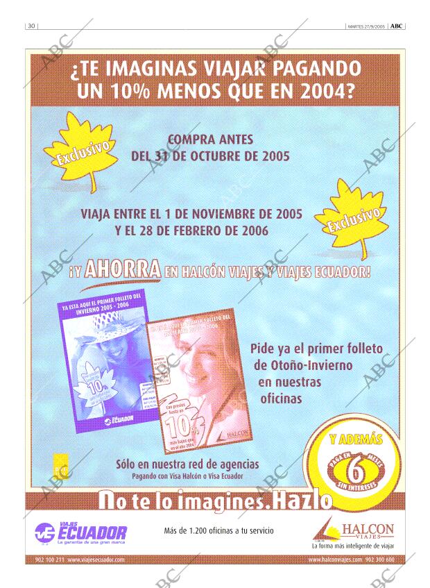 ABC MADRID 27-09-2005 página 30