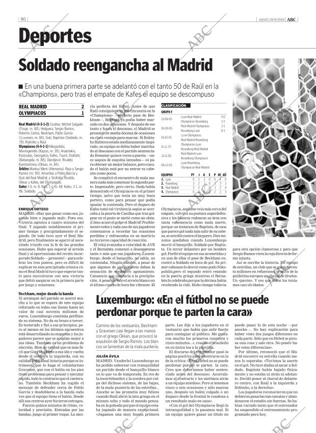 ABC MADRID 29-09-2005 página 90