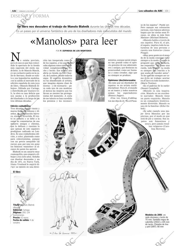 ABC MADRID 01-10-2005 página 101