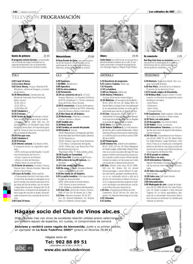 ABC MADRID 01-10-2005 página 115