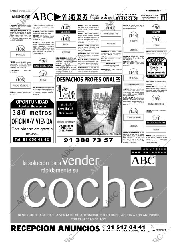ABC MADRID 01-10-2005 página 77