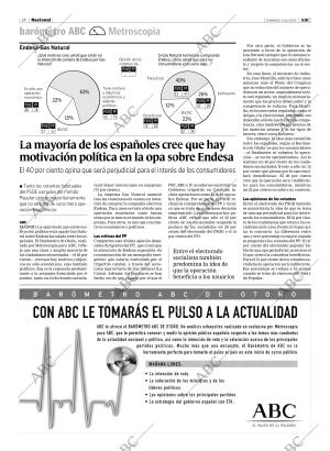 ABC MADRID 02-10-2005 página 14