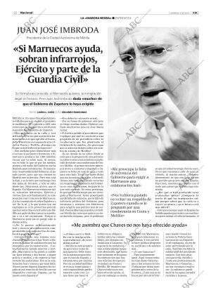 ABC MADRID 02-10-2005 página 22