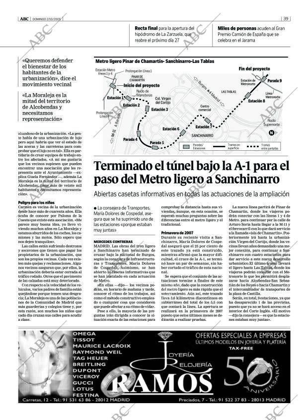 ABC MADRID 02-10-2005 página 39